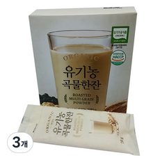 맛있는 유기농 곡물한잔, 20g, 10개입, 3개