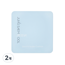 정샘물 맨 슬림핏 누더 쿠션, 2개, 03 샌드