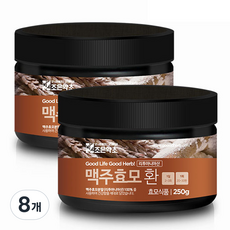 굿허브 프리미엄 리투아니아산 맥주효모 환, 250g, 8개