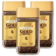 NESCAFE 雀巢咖啡 雀巢金牌黑咖啡原豆即溶咖啡, 120g, 1入, 3個