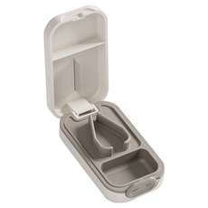 簡易切藥器 便攜式 藥丸 維他命 營養品 切割器 藥盒 灰色, 1個