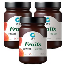 청정원 후르츠잼, 370g, 3개