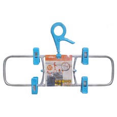 KEYWAY 聯府 好運褲巾架 附夾 FB21, 藍色, 1個