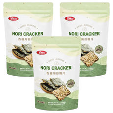 美味田 杏福海苔脆片 200g, 3包