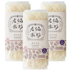 老鍋米粉 純米米粉 Set, 100%純米, 無添加, 新竹特產, 200g, 3袋
