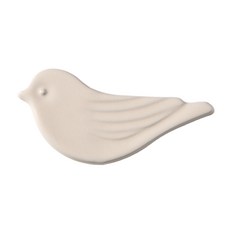 KIMSUNGHUN CERAMICS 小鳥造型餐具架, 淺米色, 1入