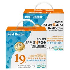 리얼닥터 프리미엄 생유산균, 360g, 2개