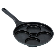 Kitchen-Art 電磁爐適用 4格多功能煎蛋鍋 46 x 26 x 10cm, 26cm, 1個