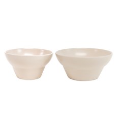 KIMSUNGHUN CERAMICS 餐碗組, Light Beige, 飯碗+湯碗