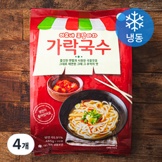 이모네 포장마차 가락국수 2인분 (냉동), 485g, 4개
