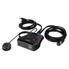 UNiCORN HDMI KVM 切換器, 1個, KVM-200HDMI