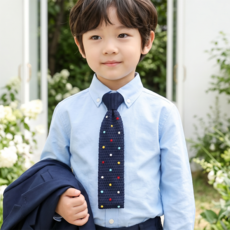 DRESSHOUSE 彩色圓點針織領帶