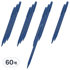 펜텔 수성 컬러펜 2.0 S360-117, Stell Blue, 60개