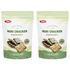 美味田 杏福海苔脆片 200g, 2包