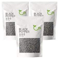 Green Pot Refillable 全黑胡椒粉, 500g, 3個