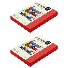 paperculture Print Pro 彩色影印紙 No 29 紅色 80g, A5, 500個