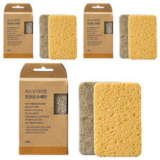 CESCO MyLab 椰子菜瓜布, 2入, 3個