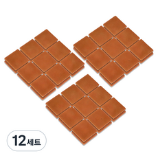 地板防刮墊 方形 18入, 12套