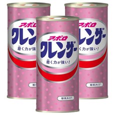 第一石鹼 APOLLO去污粉, 400g, 3罐