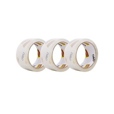 deLi 得力 靜音封箱膠帶補充包 48mm x 40m 30042R, 透明, 1套