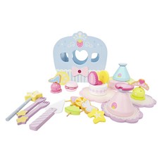 Mother garden 木製玩具 公主風 緞帶甜點套組, 1組
