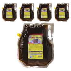 오뚜기 오쉐프 매운데리야끼 소스, 2kg, 5박스