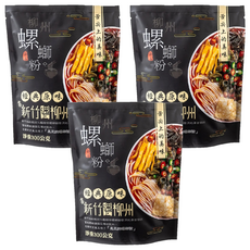亟品 螺螄粉 經典原味, 口感獨特，兼顧健康衛生，安心享用, 300g, 3包