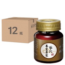 華佗養生專家 十全滋補雞精 Set, 漢方藥材, 不含防腐劑和人工色素, 快速補充體力, 提升能量, 12瓶, 70g, 1盒