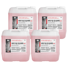 세제몰 식기세척기용 중성세제 RED, 18.75L, 4개