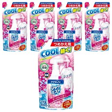 Hakugen Earth 白元 衣物涼感噴霧 補充包, 皂香, 280ml, 5包