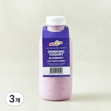 밀키요 드링킹 요거트 블루베리, 500ml, 1개입, 3개