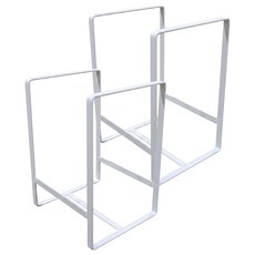 小麥購物 日式廚房碗盤架 餐盤架 C005 219g, 白色, 2個