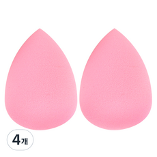 水滴粉撲, 淺粉色, 4個