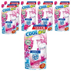 Hakugen Earth 白元 衣物涼感噴霧 補充包, 皂香, 280ml, 6包