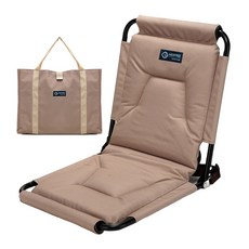 Geofree 休閒地席露營椅附收納袋, 1個, 米色