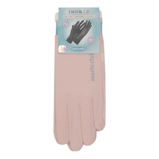 marie claire 美麗佳人 冰絲防曬手套 1雙, 23 x 8cm, 細網粉