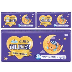 Snuggles Honey Dream褲型尿布男女通用, 96張, 特大型(2XL）