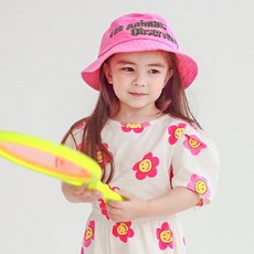 GOING KIDS 童款微笑花朵短袖T恤