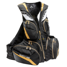 HEARTY RISE 哈帝來斯 磯釣救生衣 HF-9002, 黑色