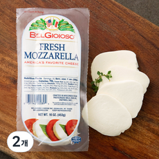 벨지오이오조 모짜렐라 로그, 453g, 1개입, 2개