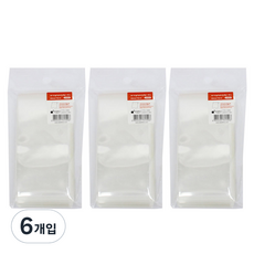 POPO FANCY 自黏式透明素色OPP包裝袋 200入, 6包