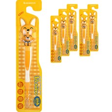 뽀로로 뽀로로와 친구들 유아 칫솔, 에디, 1개입, 6개