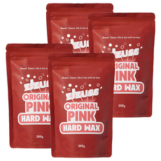 Jesus Original Pink Hard Wax 適用於所有部件, 200g, 4個