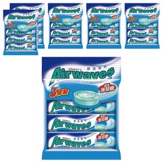 Airwaves 超涼無糖薄荷糖 3條裝, 90g, 6袋