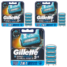 Gillette 吉列 超鋒刮鬍刀片, 4件, 3組