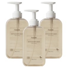 러베 젖병 주방세제, 3개, 500ml