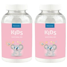 네츄레메디 키즈 수딩스파 탄산 입욕제, 500g, 2개