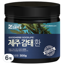 조은약초 프리미엄 감태환, 300g, 6개