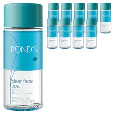 폰즈 클리어 훼이스 스파 립 앤 아이 메이크업 리무버, 120ml, 10개