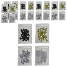 EM綜合 4種螺絲組, 6套